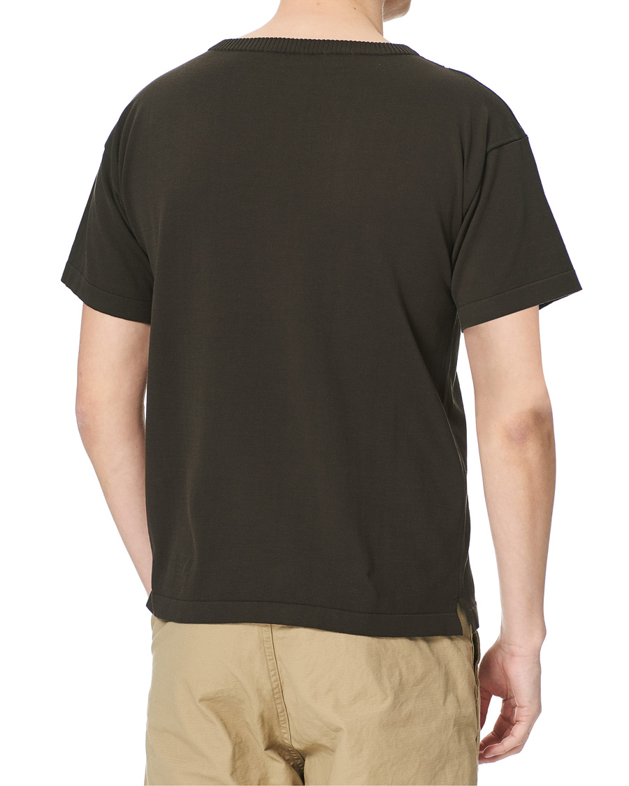 Herr | T-Shirts | Andersen-Andersen | Boatsman Short Sleeve Tee Hunting Green
