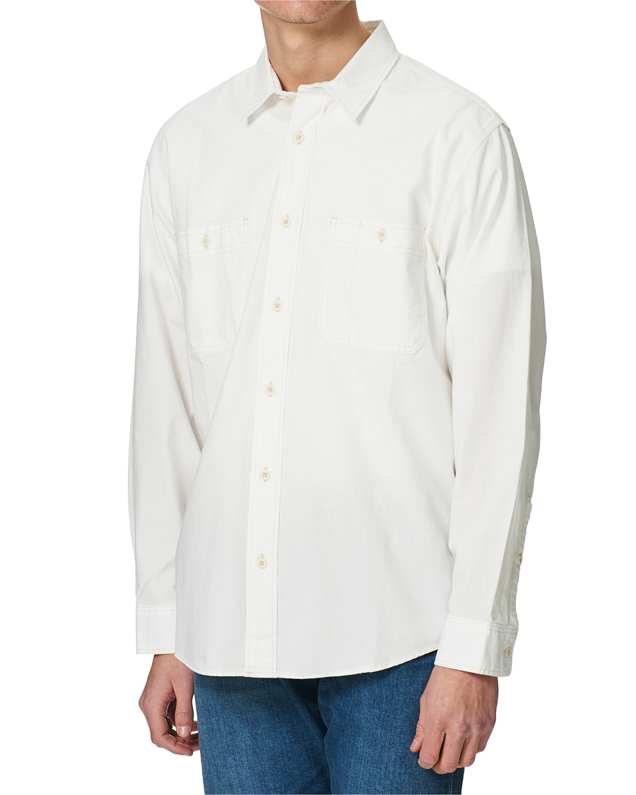 Herr | Skjortor | Filson | Chambray CPO Shirt White