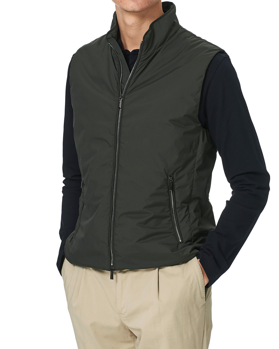 Herr | Jackor | MooRER | Senio Padded Vest Forest