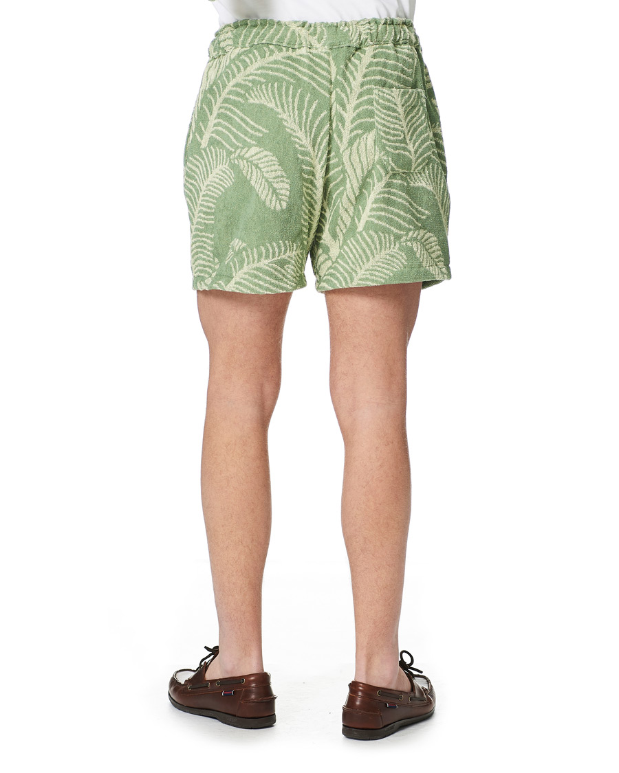Herr | Shorts | OAS | Banana Leaf Terry Shorts Green