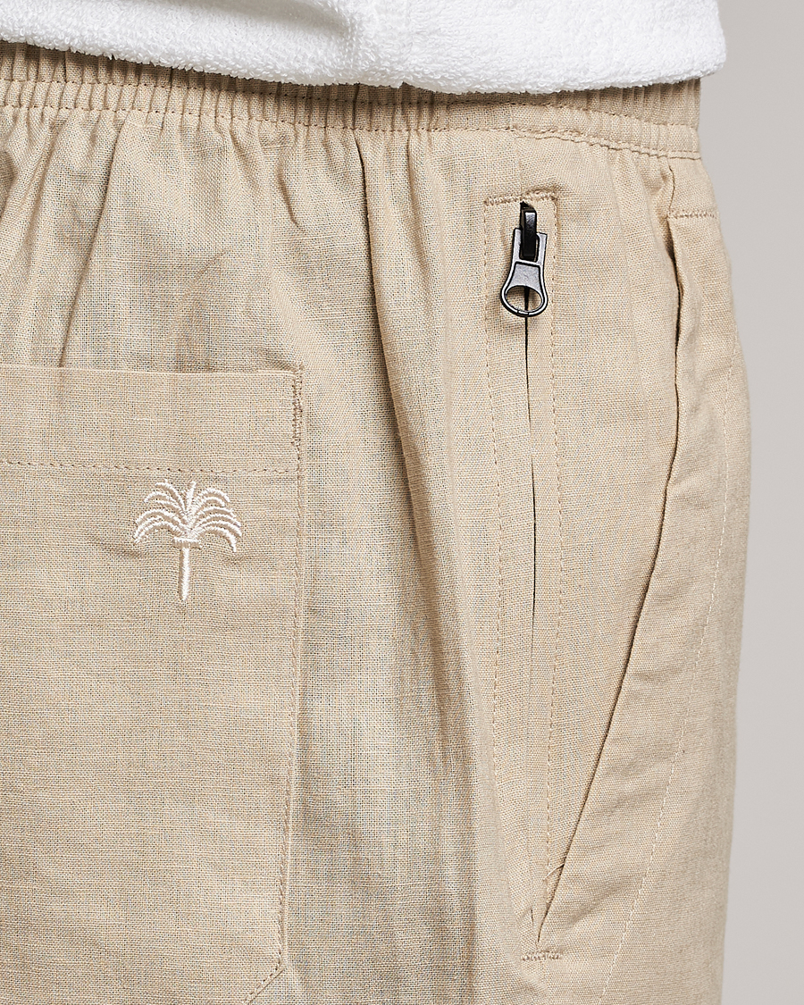 Herr | Byxor | OAS | Linen Long Pants Beige