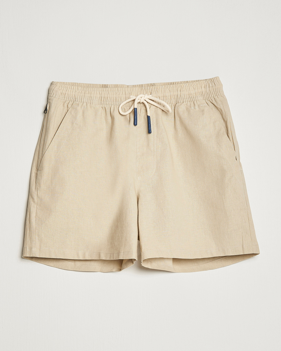 Herr | Shorts | OAS | Linen Shorts Beige