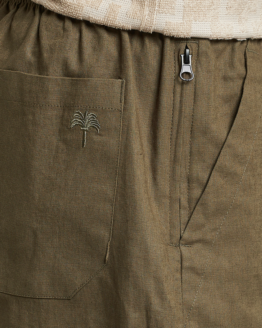 Herr | Shorts | OAS | Linen Shorts Army