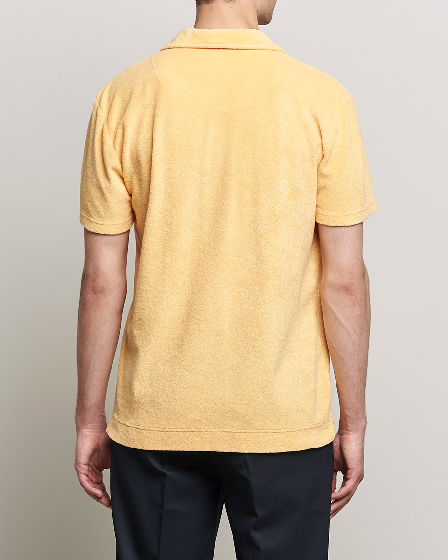 Herr | Pikéer | OAS | Short Sleeve Terry Polo Peach
