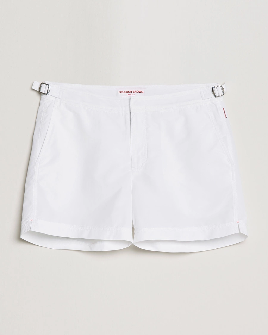 Herr | Badbyxor | Orlebar Brown | Setter Short Length Swim Shorts White