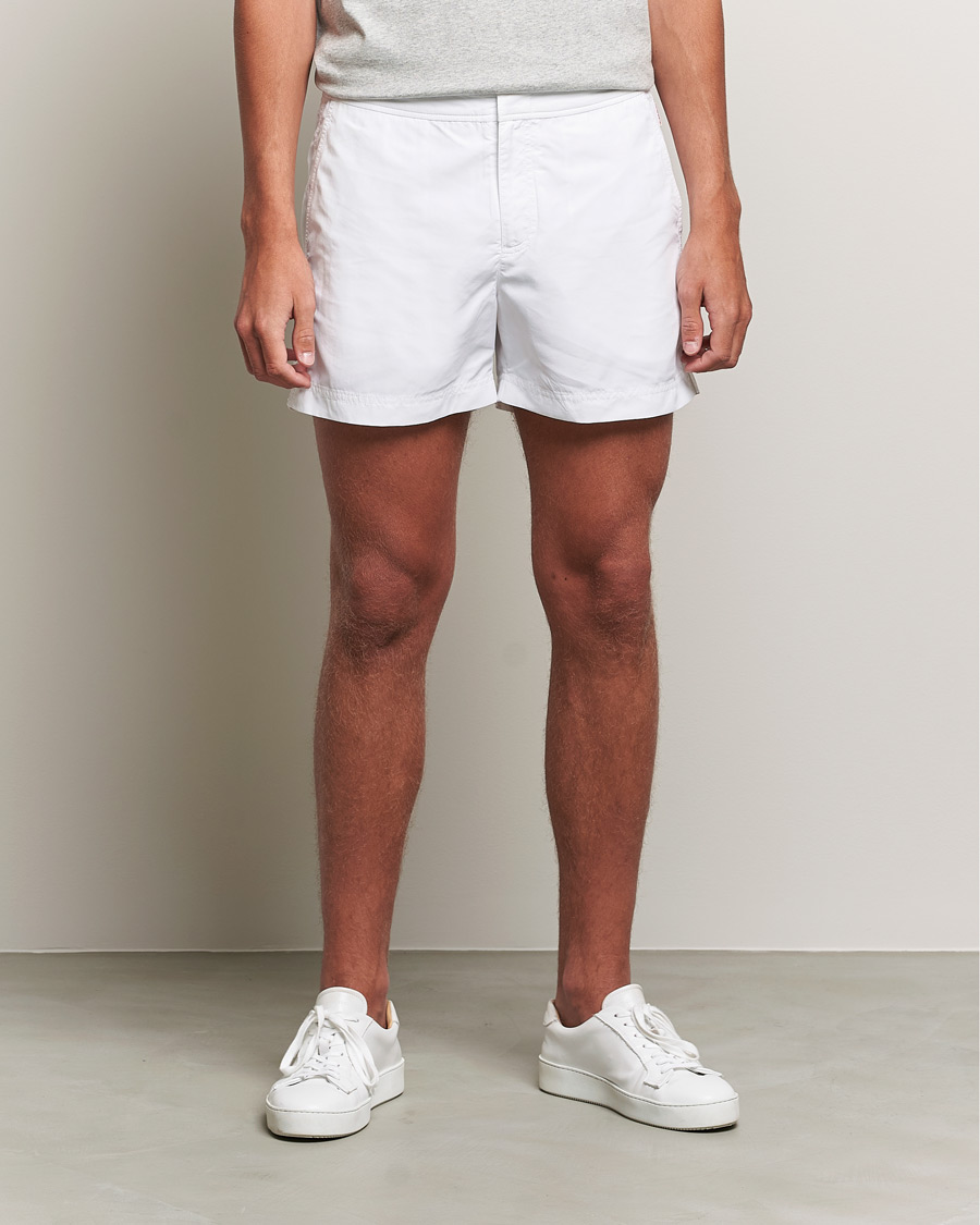 Herr | Summer | Orlebar Brown | Setter Short Length Swim Shorts White