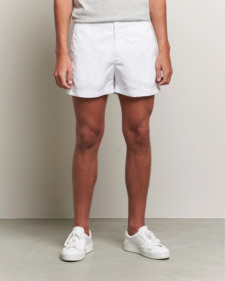 Herr | Badbyxor | Orlebar Brown | Setter Short Length Swim Shorts White