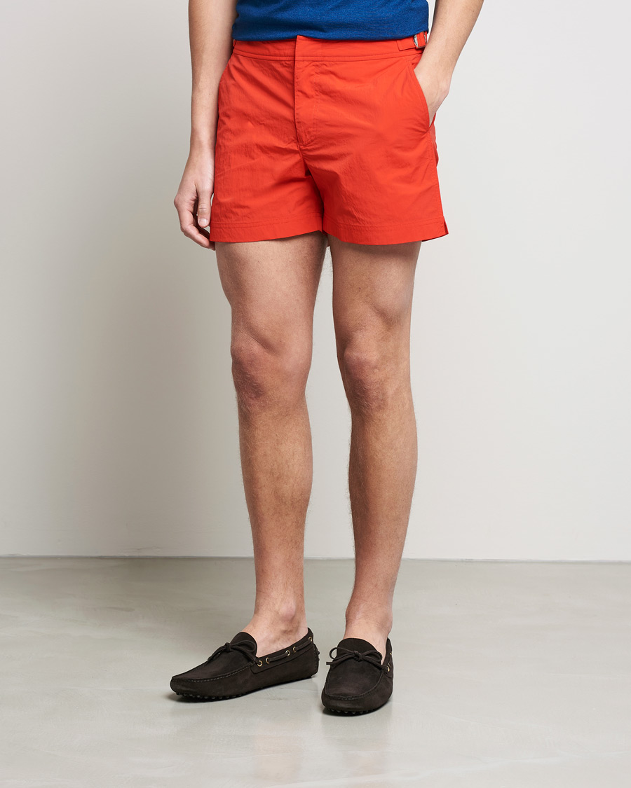 Herr | Orlebar Brown | Orlebar Brown | Setter II Short Length Swim Shorts Rescue Red