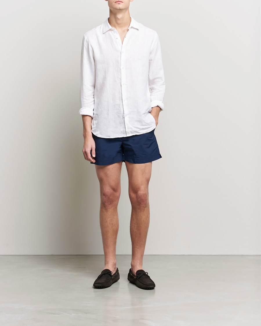Herr | Badbyxor | Orlebar Brown | Setter II Short Length Swim Shorts Navy