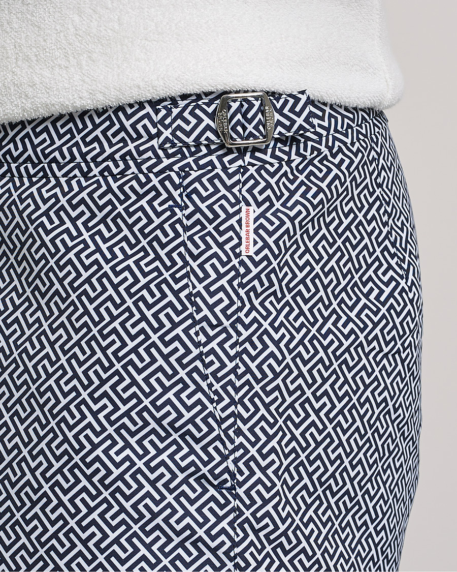 Herr | Orlebar Brown Bulldog Narin Medium Length Swim Shorts Navy | Orlebar Brown | Bulldog Narin Medium Length Swim Shorts Navy