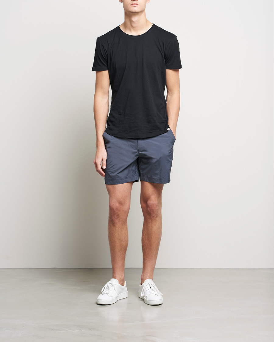 Herr | Orlebar Brown Bulldog Sport Swim Shorts Ebony | Orlebar Brown | Bulldog Sport Swim Shorts Ebony