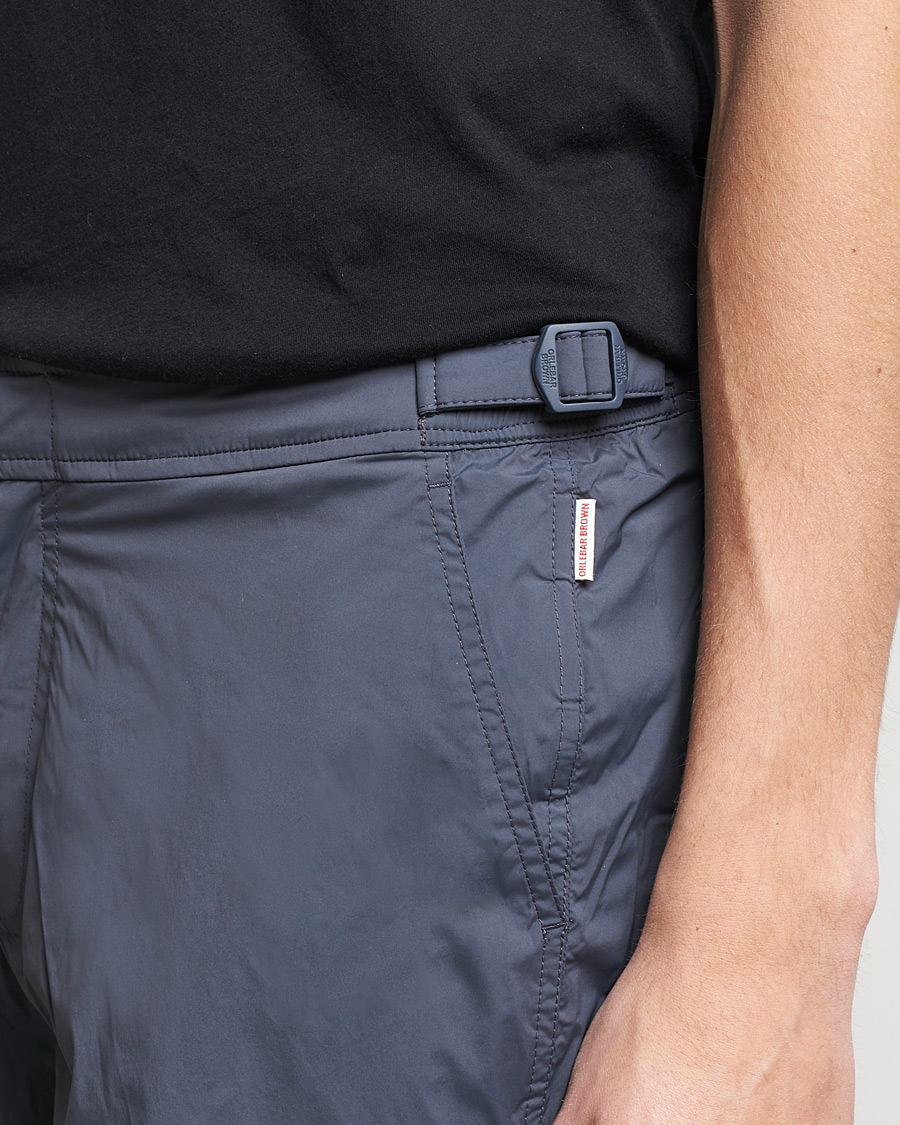 Herr | Orlebar Brown Bulldog Sport Swim Shorts Ebony | Orlebar Brown | Bulldog Sport Swim Shorts Ebony