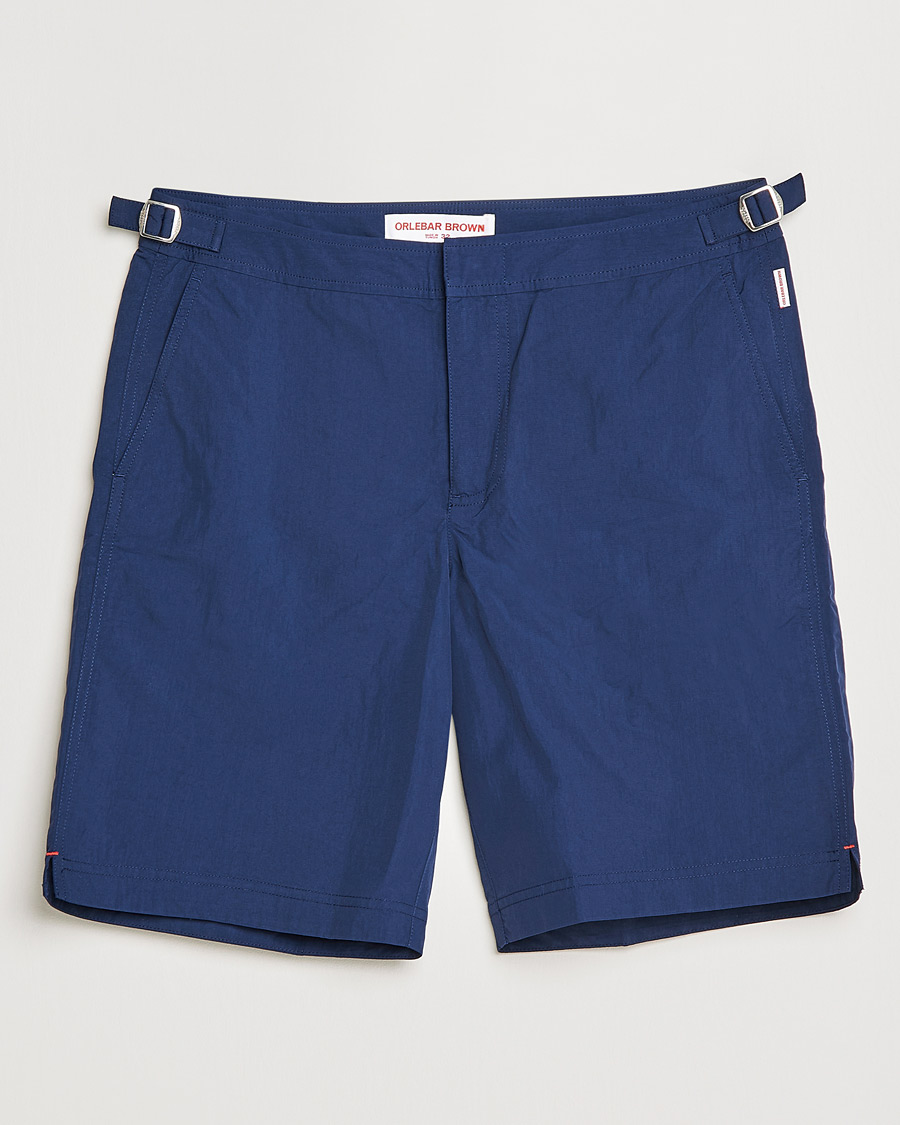 Herr | Badbyxor | Orlebar Brown | Dane III Long Leg Swim Shorts Navy