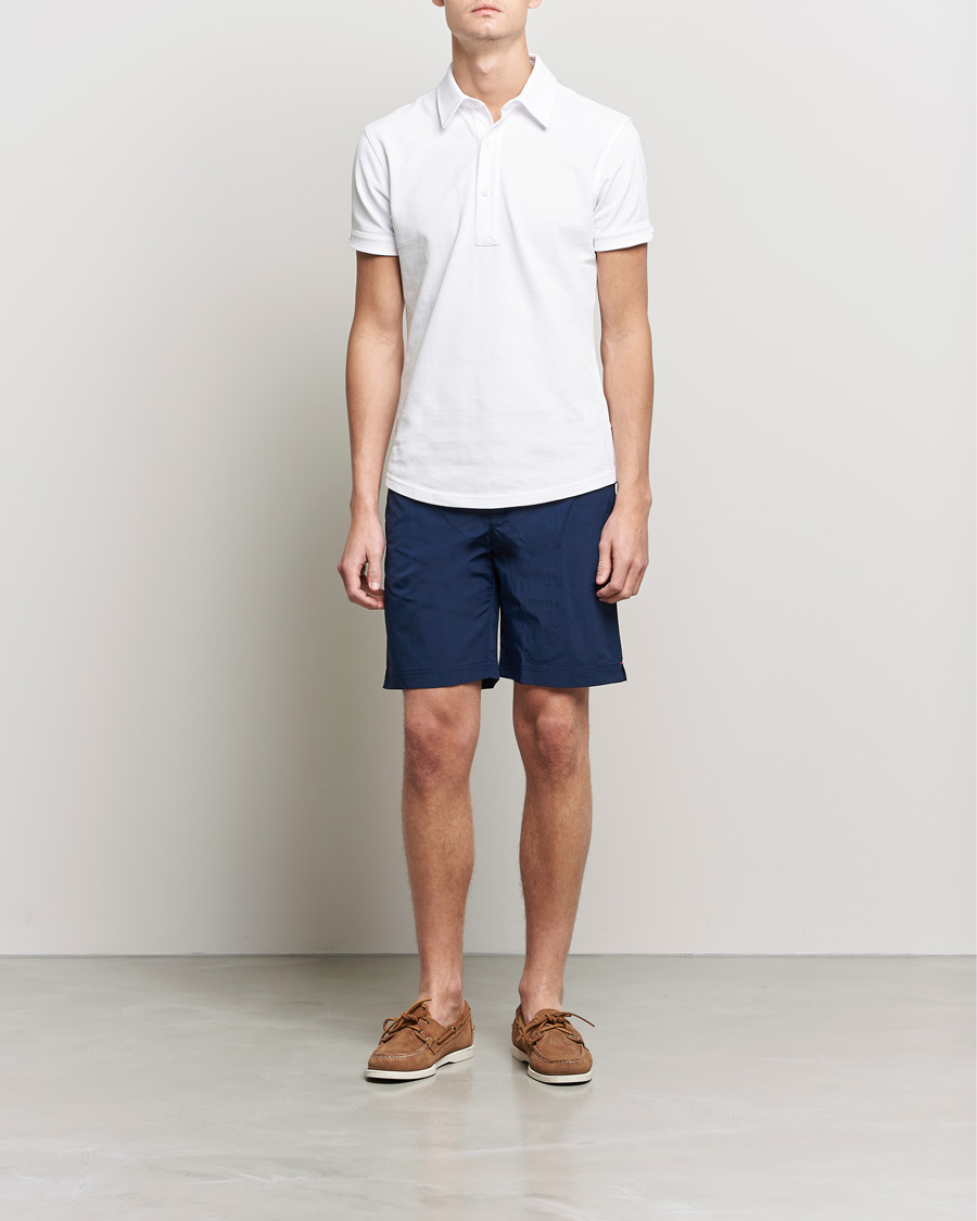 Herr | Badbyxor | Orlebar Brown | Dane III Long Leg Swim Shorts Navy