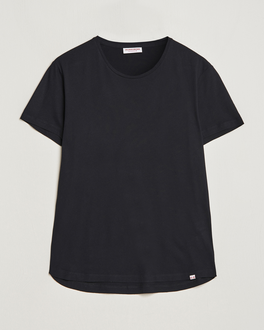 Herr | T-Shirts | Orlebar Brown | OB Crew Neck Tee Black