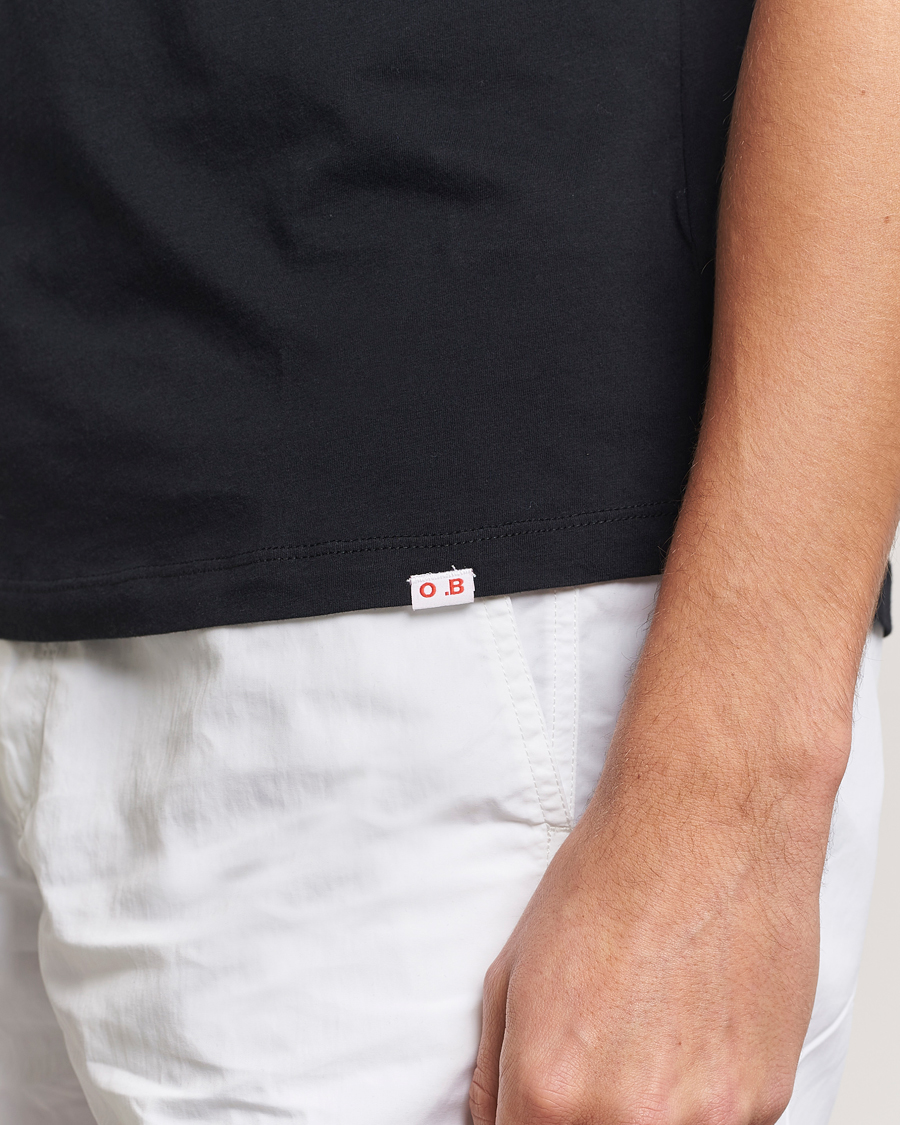 Herr | T-Shirts | Orlebar Brown | OB Crew Neck Tee Black