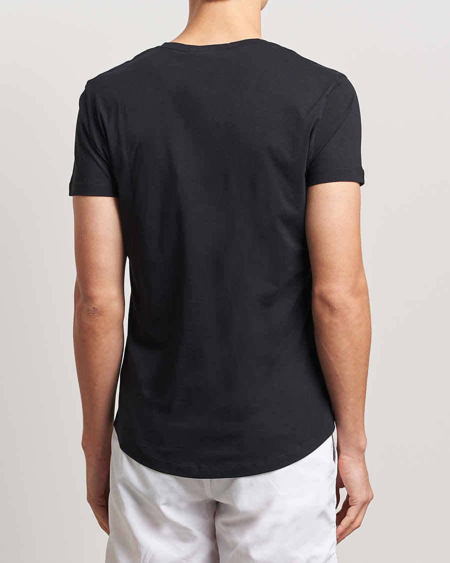 Herr | T-Shirts | Orlebar Brown | OB V-Neck Tee Black