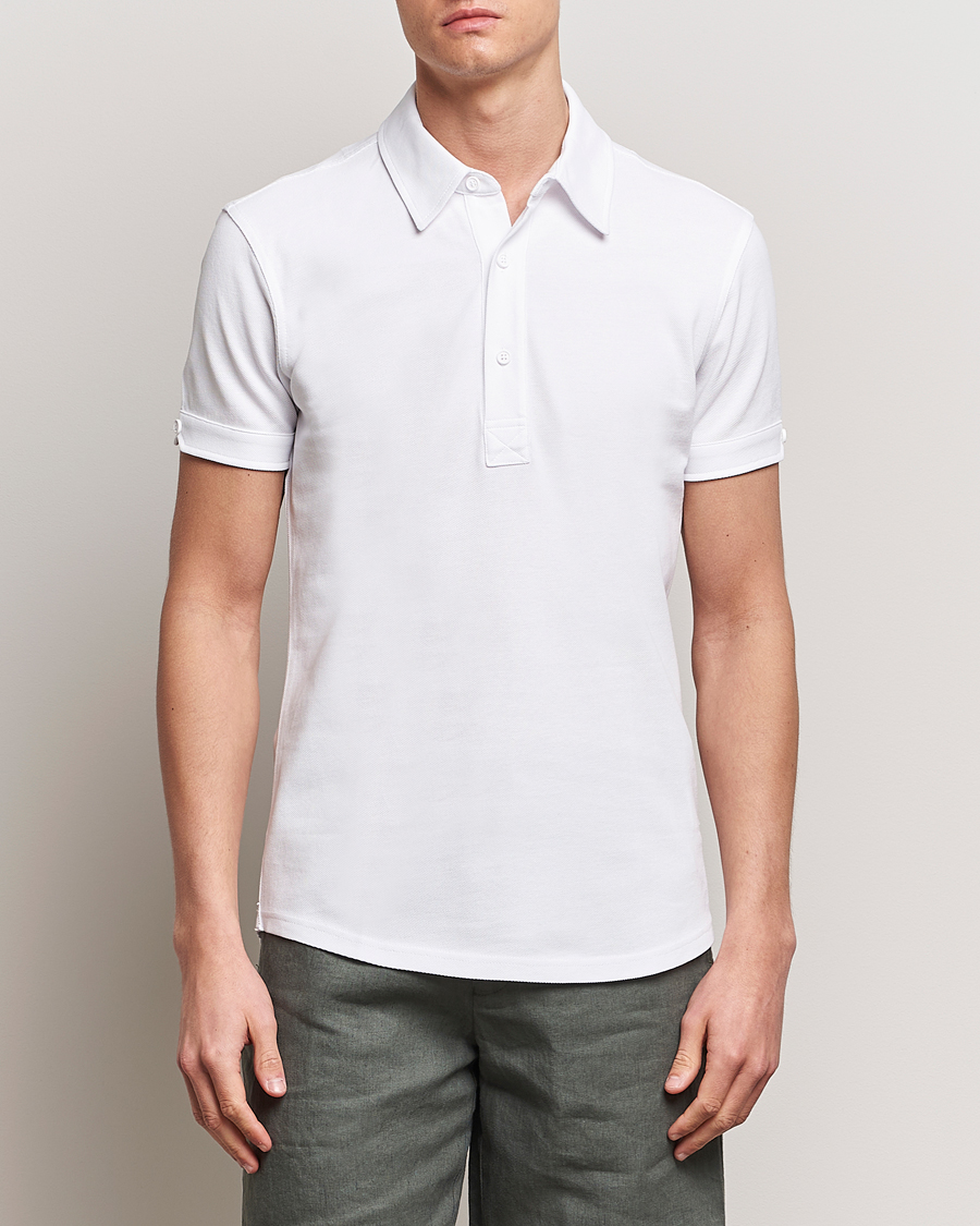 Herr | Orlebar Brown | Orlebar Brown | Sebastian Tailored Cotton Polo White