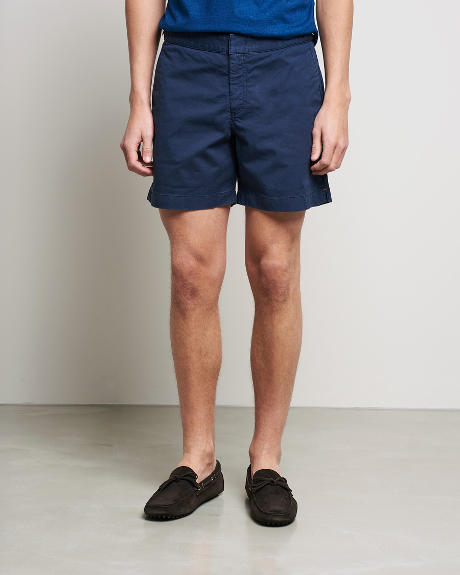 Herr | Shorts | Orlebar Brown | Bulldog Cotton Twill II Navy