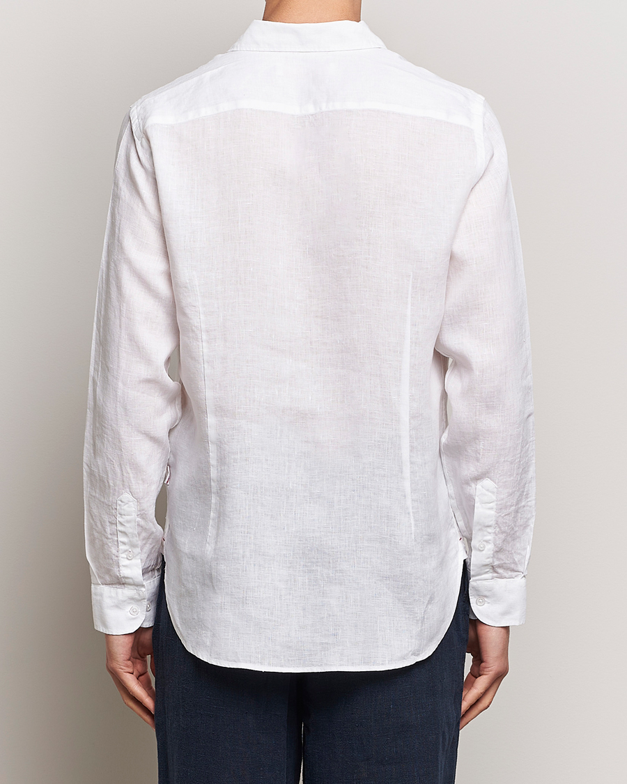 Herr | Skjortor | Orlebar Brown | Giles Linen CLS Shirt White