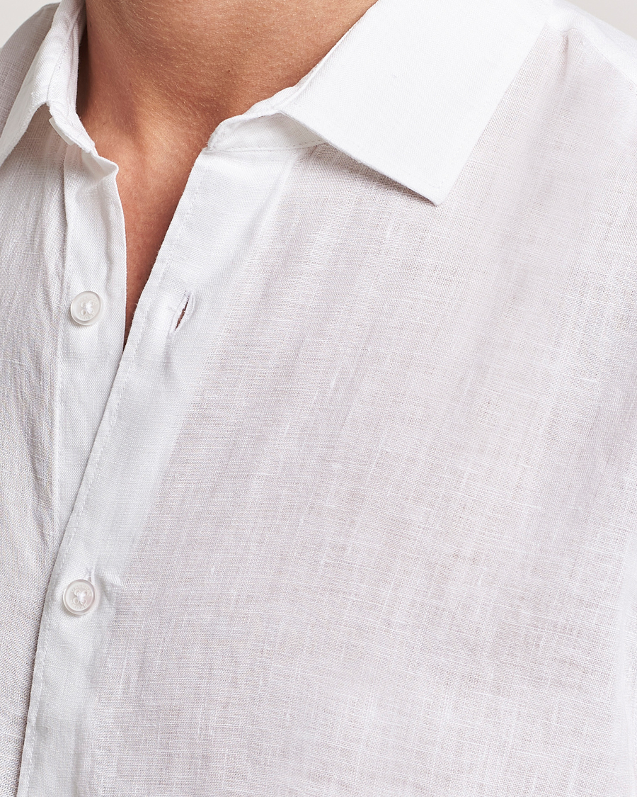 Herr | Skjortor | Orlebar Brown | Giles Linen CLS Shirt White