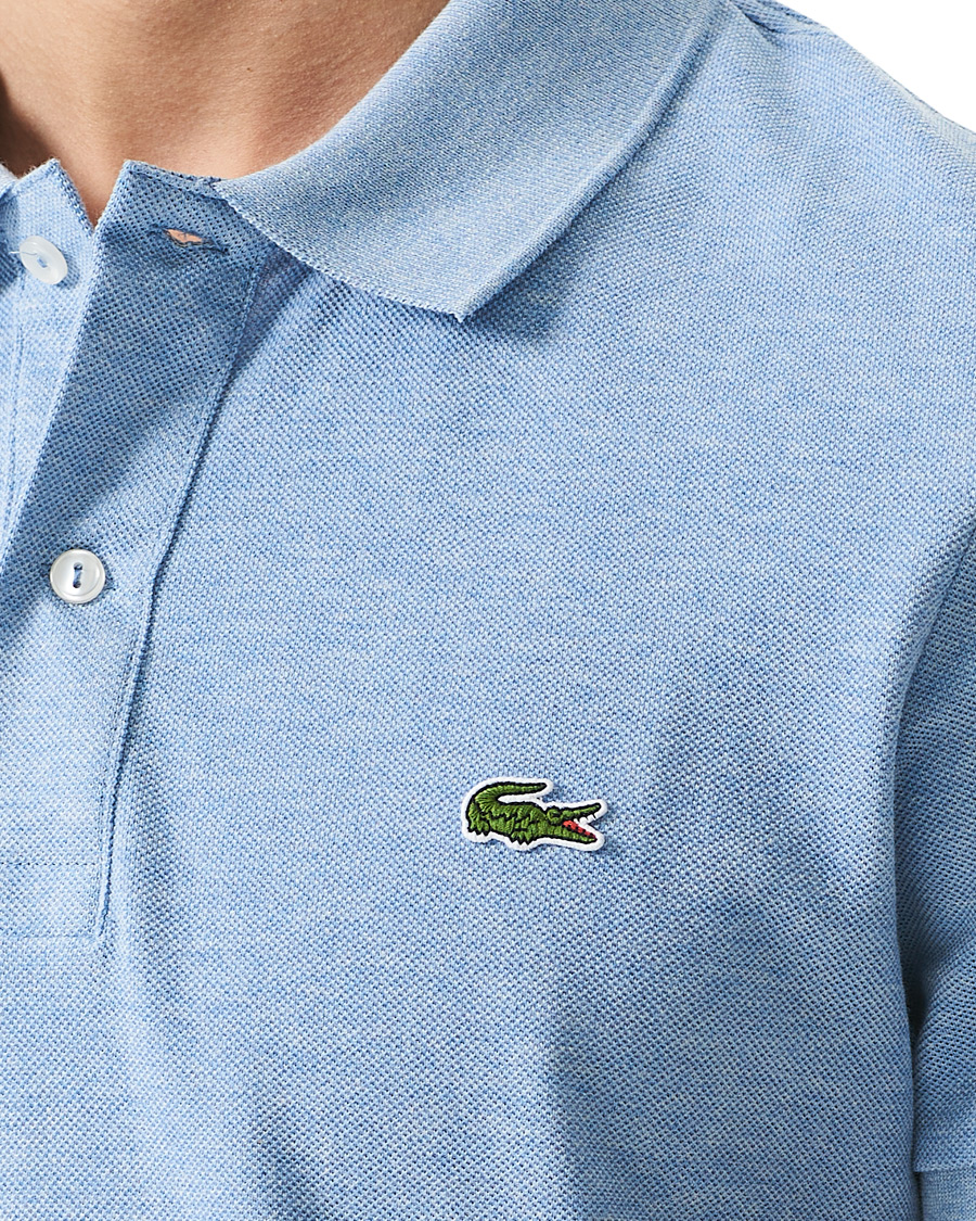 Herr | Pikéer | Lacoste | Slim Fit Polo Piké Cloudy Blue