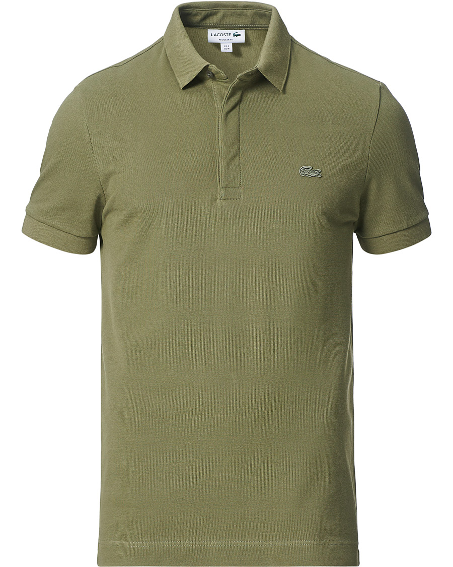 Herr | Pikéer | Lacoste | Regular Fit Tonal Crocodile Poloshirt Tank
