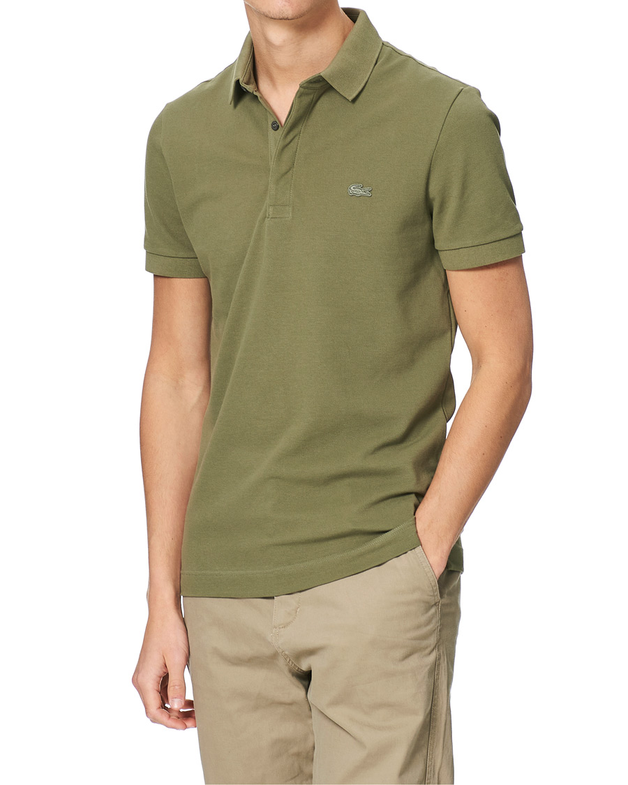 Herr | Pikéer | Lacoste | Regular Fit Tonal Crocodile Poloshirt Tank