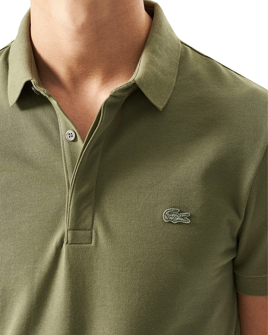 Herr | Pikéer | Lacoste | Regular Fit Tonal Crocodile Poloshirt Tank
