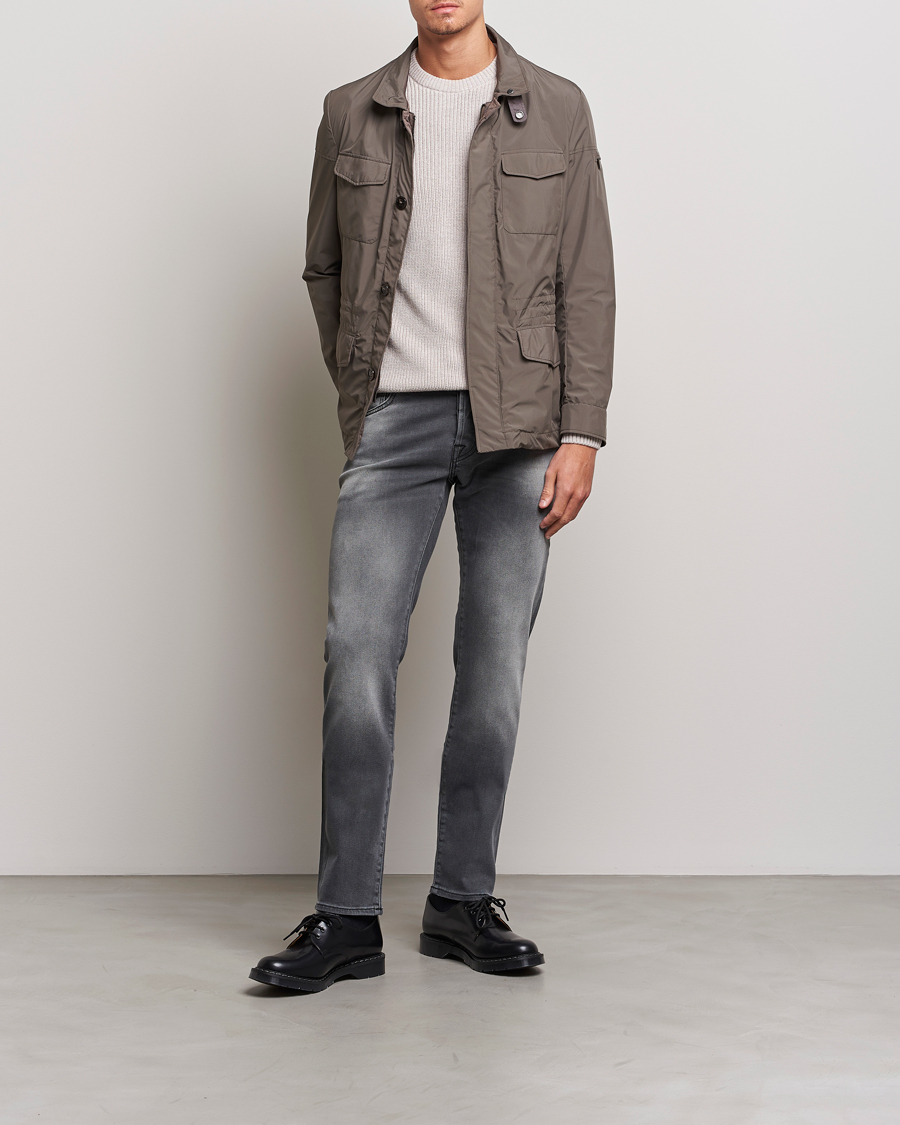 Herr | Jeans | Jacob Cohën | Nick 622 Slim Fit Stretch Jeans Black Medium Wash