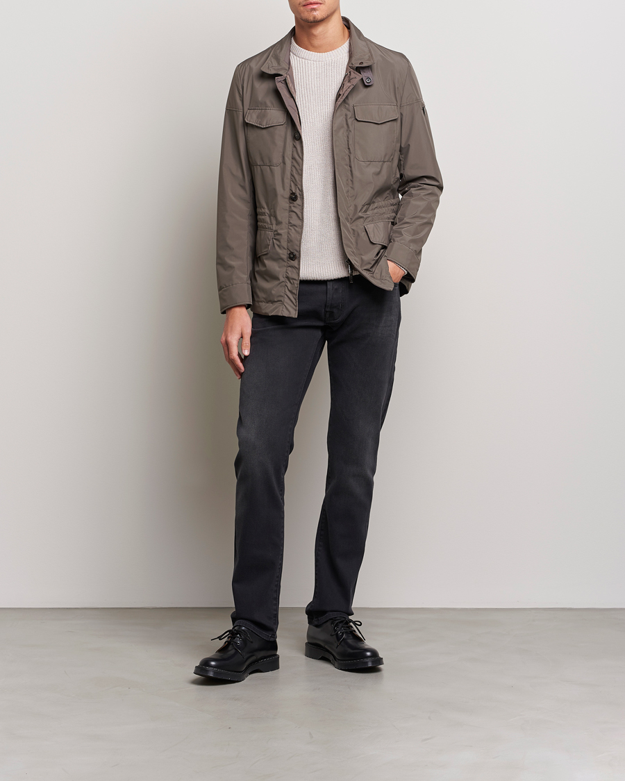 Herr | Jeans | Jacob Cohën | Nick 622 Slim Fit Stretch Jeans Black Dark Stone