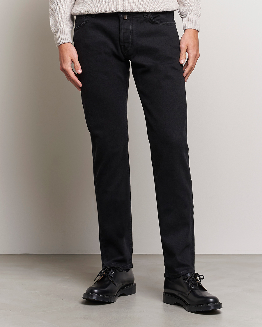 Herr |  | Jacob Cohën | Nick 622 Slim Fit Stretch Jeans Black Dark Wash