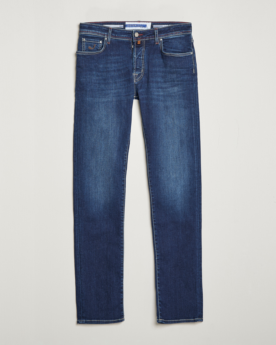 Herr | Jeans | Jacob Cohën | Bard 688 Slim Fit Stretch Jeans Medium Dark