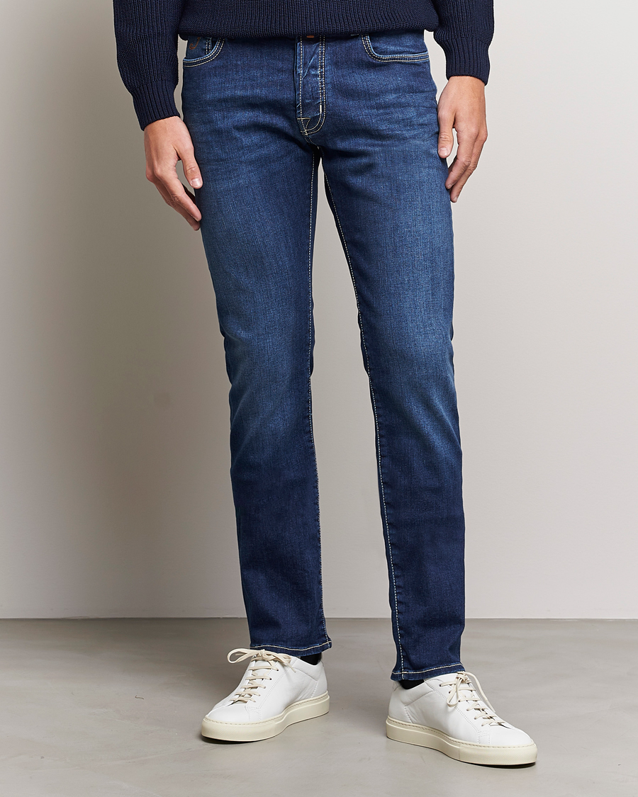 Herr | Italian Department | Jacob Cohën | Bard 688 Slim Fit Stretch Jeans Medium Dark