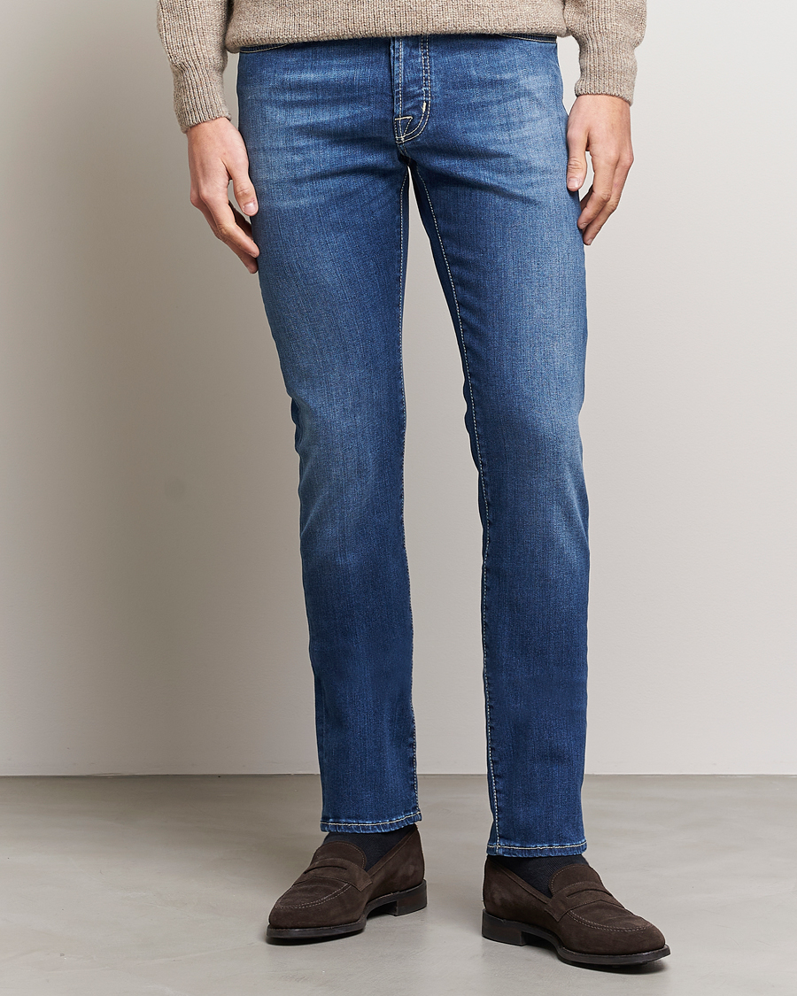 Herr | Italian Department | Jacob Cohën | Bard 688 Slim Fit Stretch Jeans Stone Wash