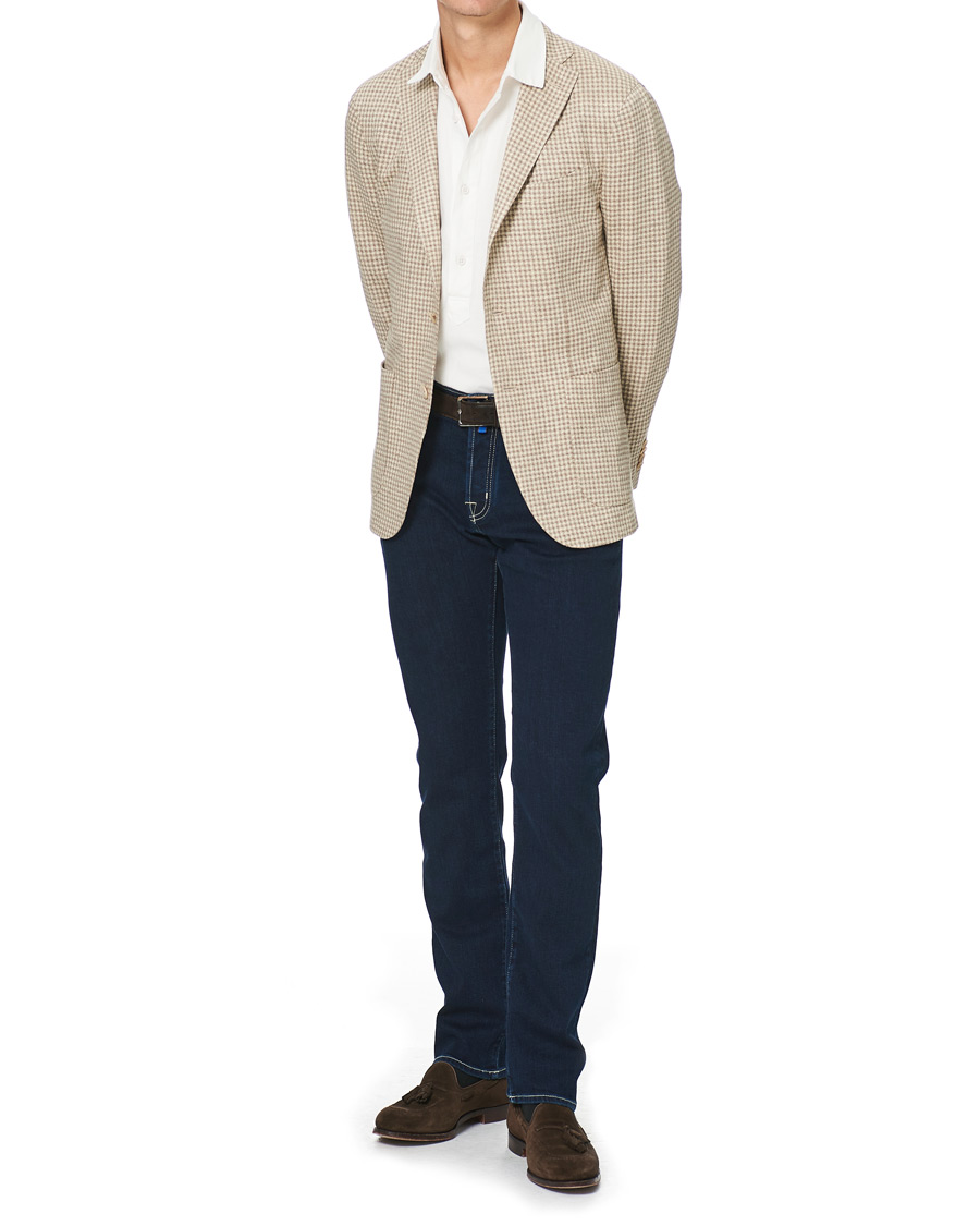 Herr | Jeans | Jacob Cohën | 622 Nick Slim Fit Super Stretch Jeans Dark Blue