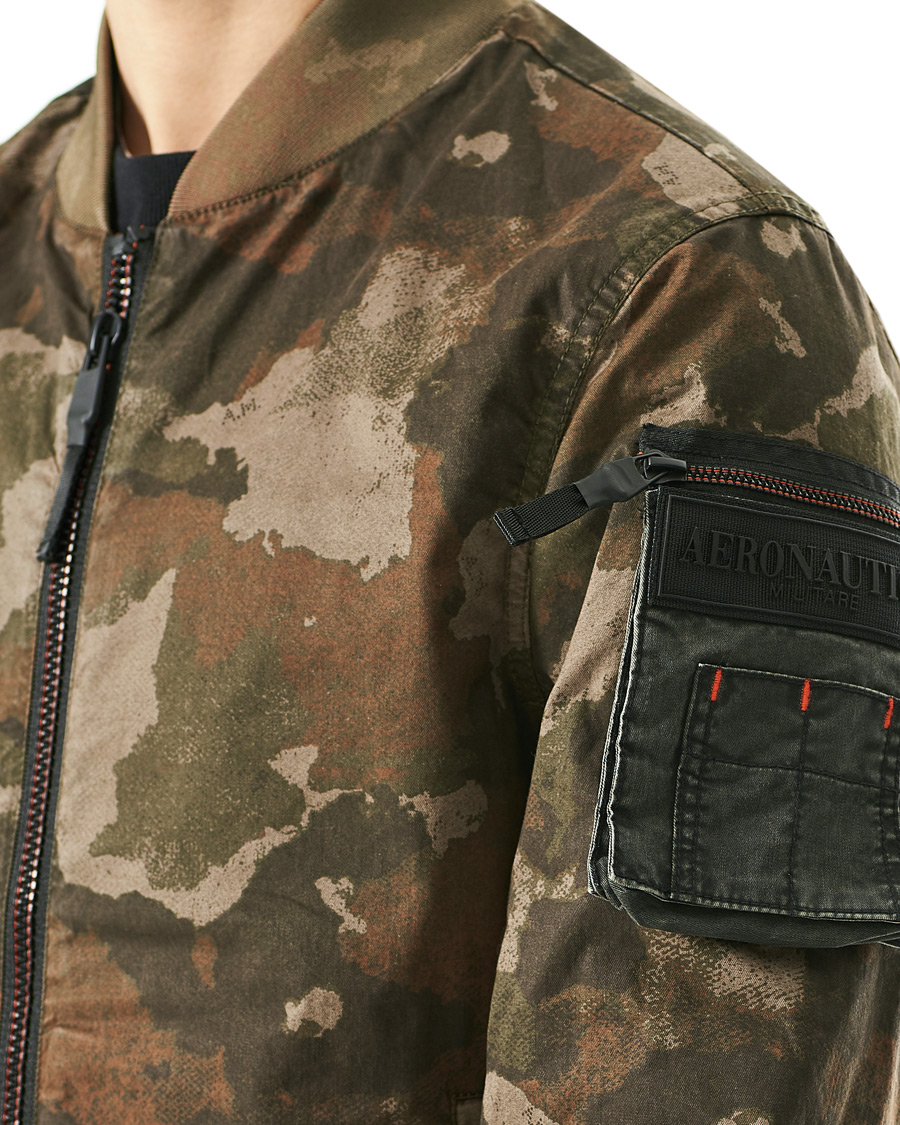 Herr | Jackor | Aeronautica Militare | 7PIL Pilot Bomber Jacket Camouflage