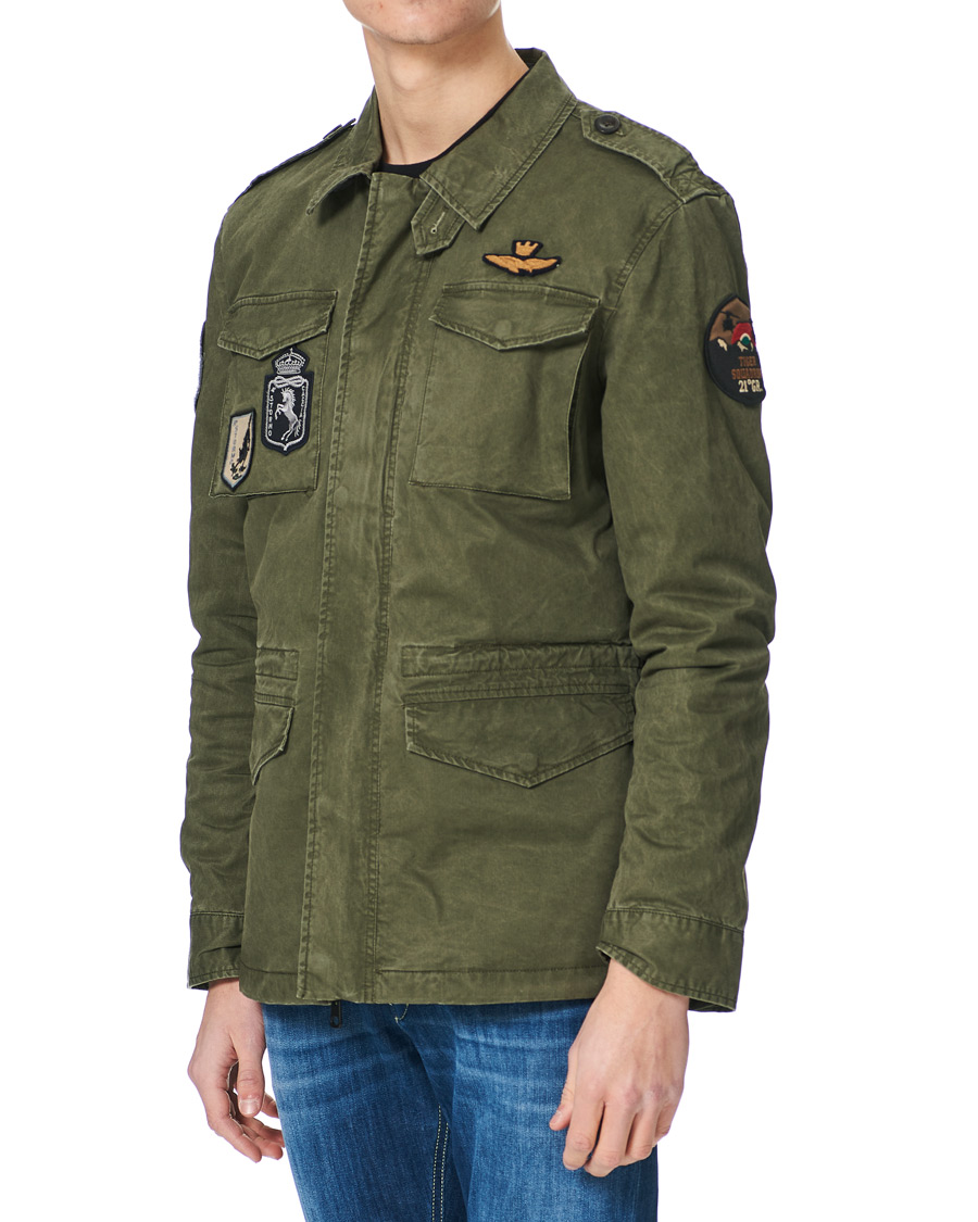 Herr | Jackor | Aeronautica Militare | 7PIL Field Jacket Verde Military