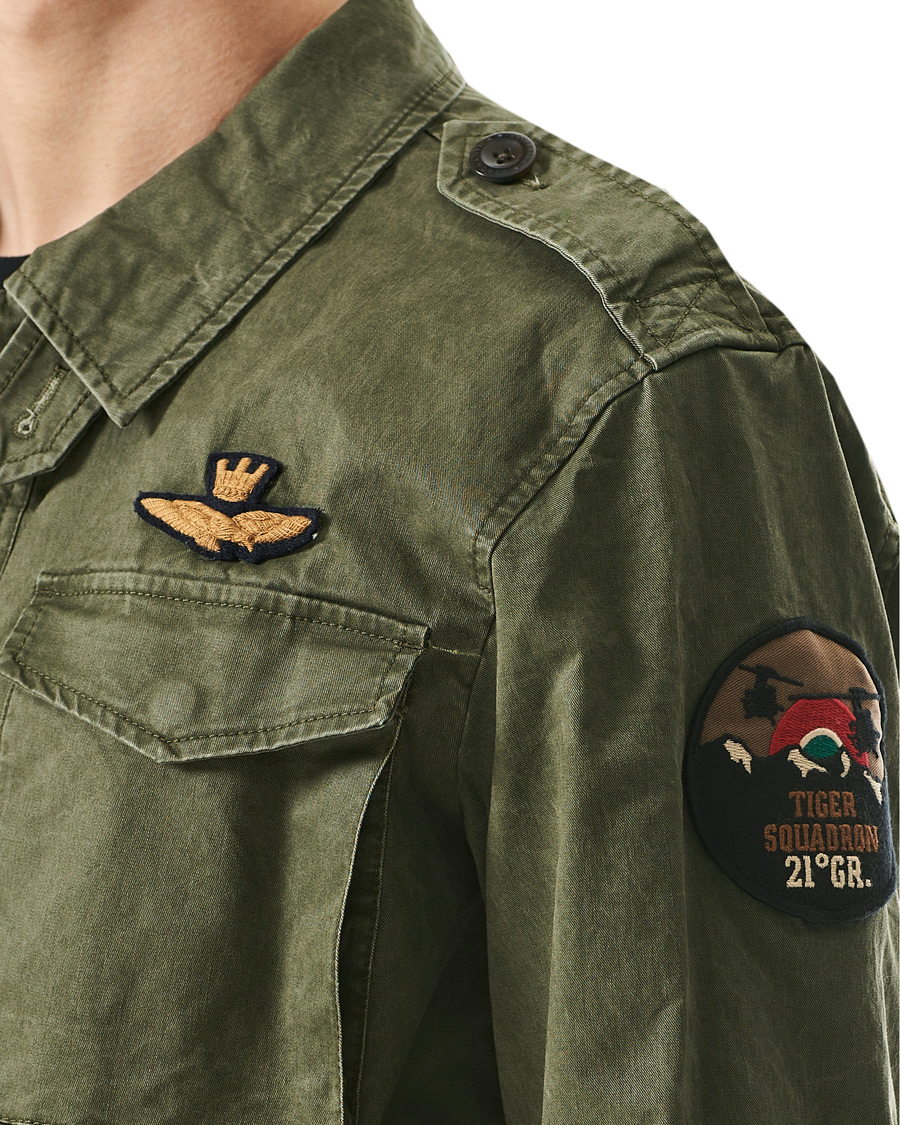 Herr | Jackor | Aeronautica Militare | 7PIL Field Jacket Verde Military