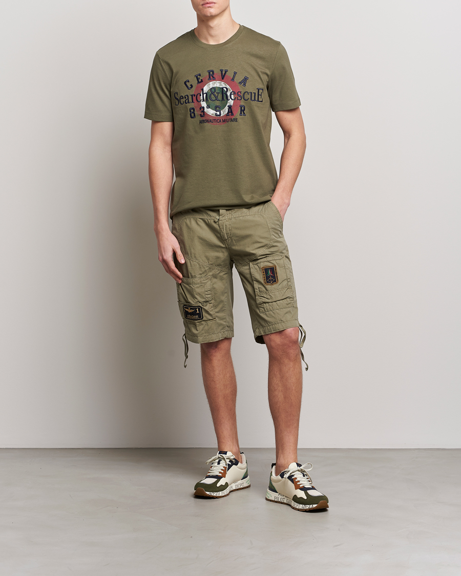 Herr | Shorts | Aeronautica Militare | Heritage Bermuda Shorts Green