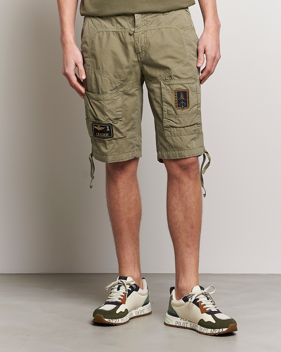 Herr | 30% rea | Aeronautica Militare | Heritage Bermuda Shorts Green