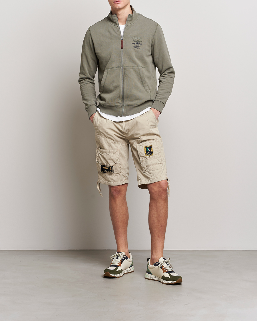 Herr | Shorts | Aeronautica Militare | 7AMH Heritage Bermuda Shorts Sand