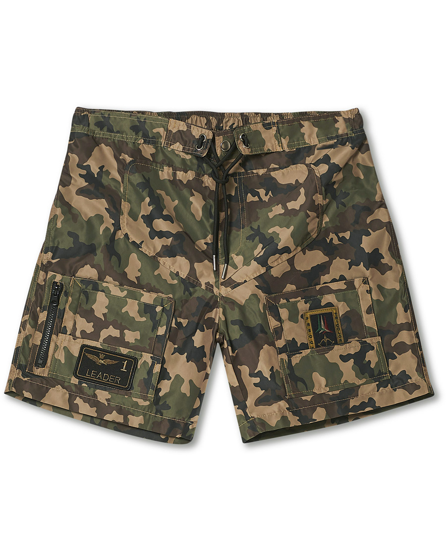 Herr | Badbyxor | Aeronautica Militare | Camouflage Beachwear Camouflage