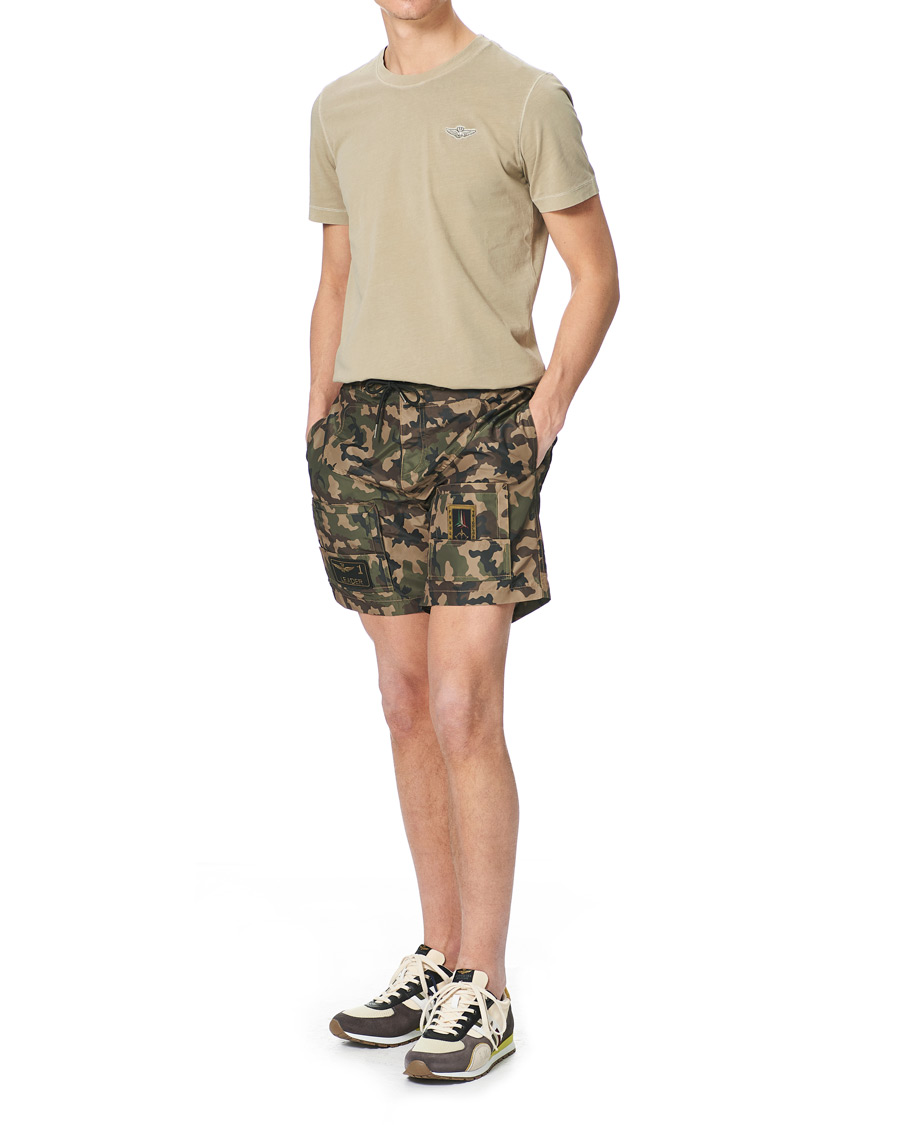 Herr | Badbyxor | Aeronautica Militare | Camouflage Beachwear Camouflage