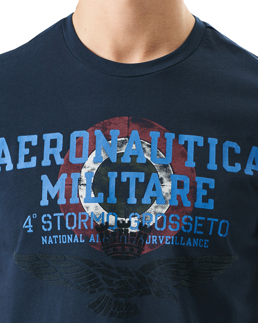 Herr | T-Shirts | Aeronautica Militare | TS1950 Tee Dark Navy