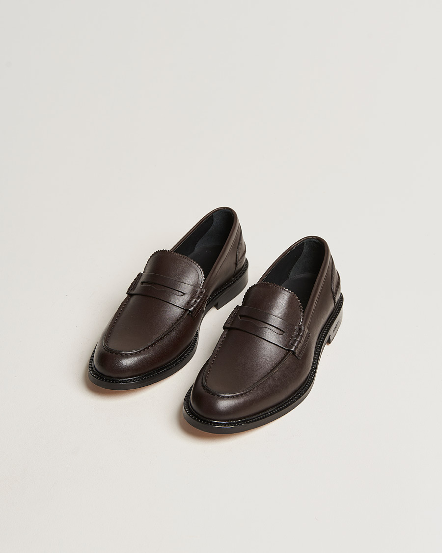 Herr | VINNY's Townee Penny Loafer Dark Brown | VINNY's | Townee Penny Loafer Dark Brown