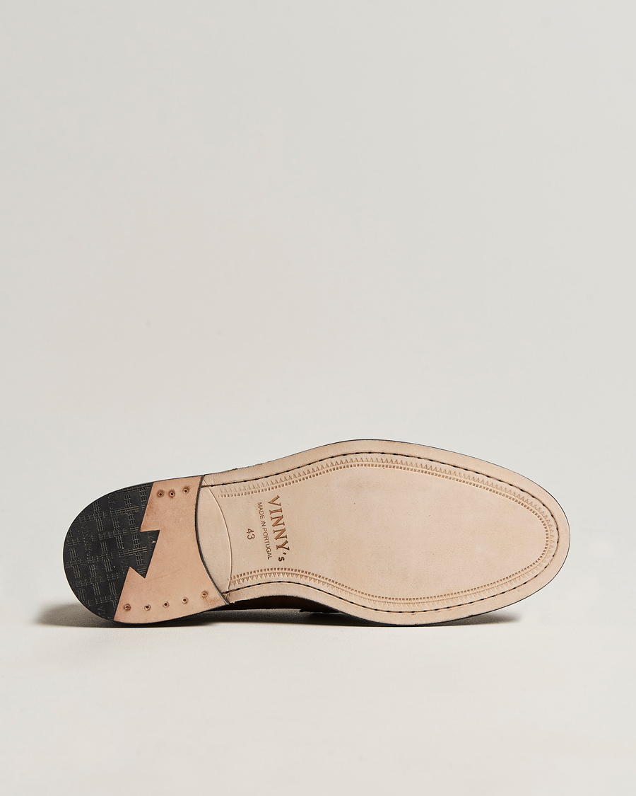 Herr | VINNY's Townee Penny Loafer Dark Brown Suede | VINNY's | Townee Penny Loafer Dark Brown Suede