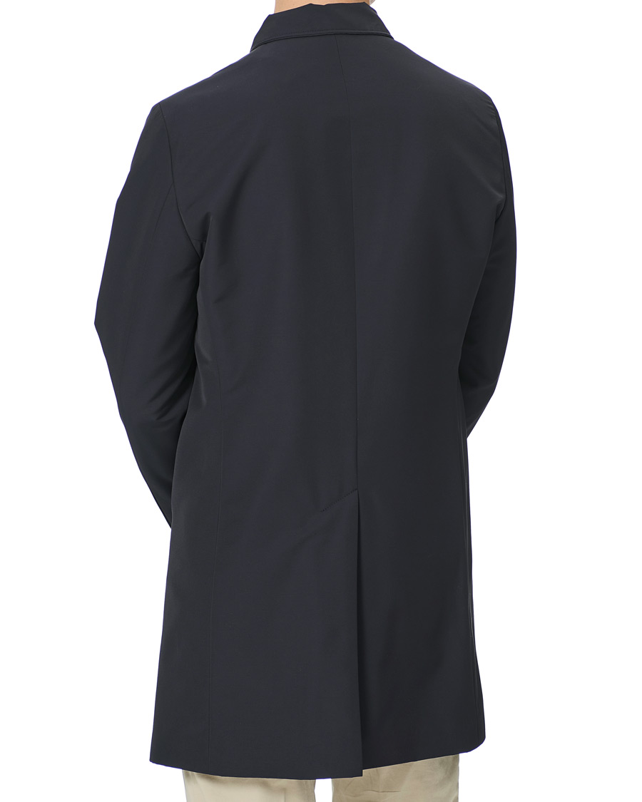 Herr | Jackor | Oscar Jacobson | Landon Nylon Coat Navy