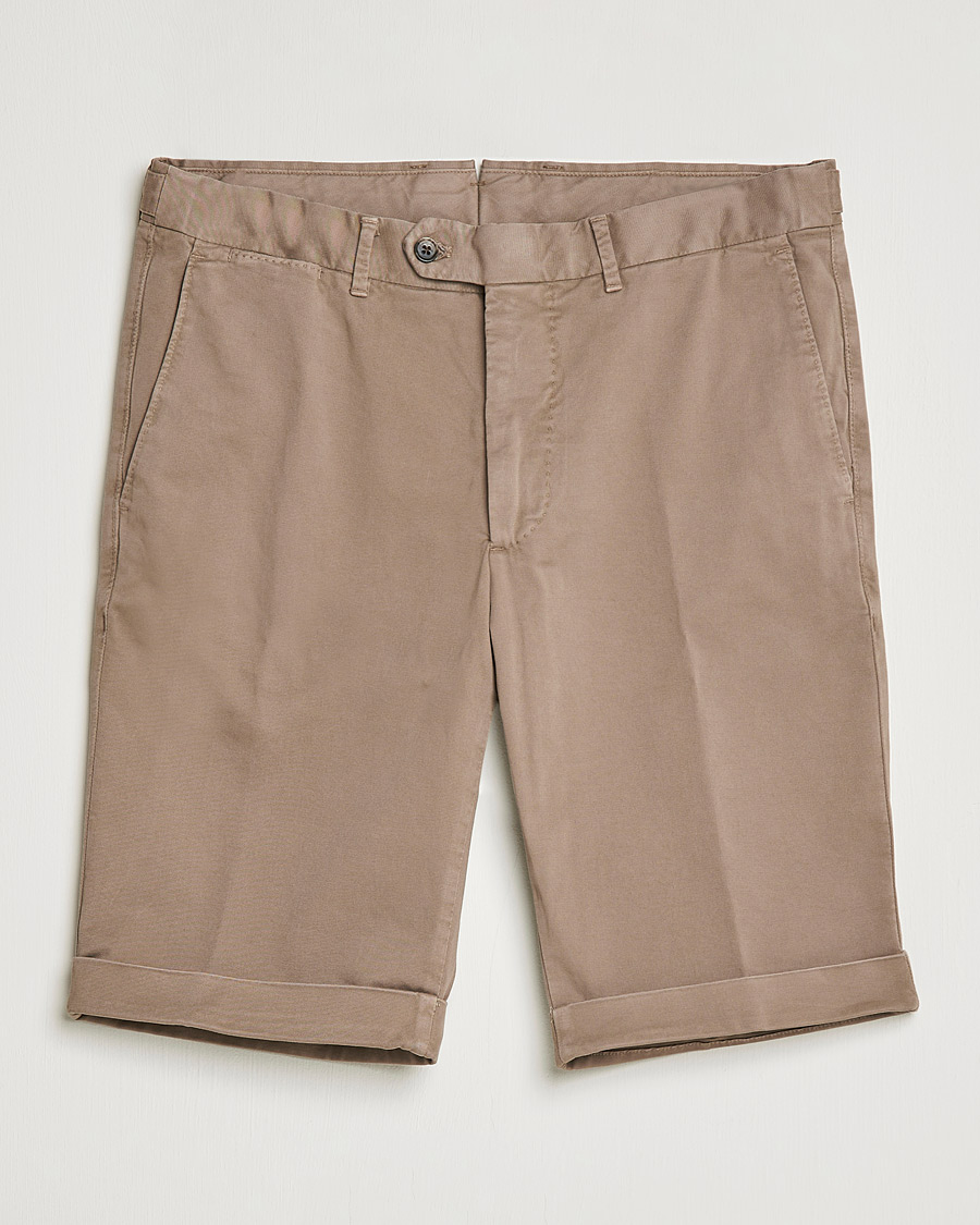 Herr | Shorts | Oscar Jacobson | Declan Cotton Shorts Beige