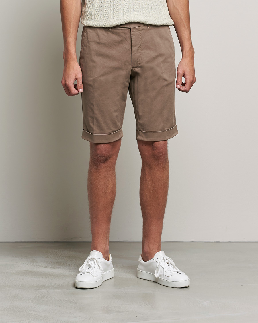 Herr | Shorts | Oscar Jacobson | Declan Cotton Shorts Beige